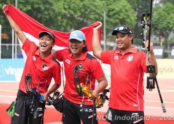 Tim Compound Putra Indonesia Lengkapi Emas Panahan SEA Games 2021
